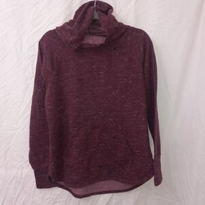 Athletic Works‎ Metropolis Burgundy Lightweight Hoodie Women's Size L 12-24